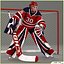 Hockey Player and Hockey Goalkeeper CG