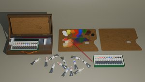 oilcolors 3D model