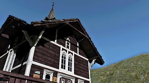 wooden mountain church schuesserlbrunn