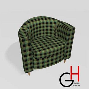 3d chair sofa
