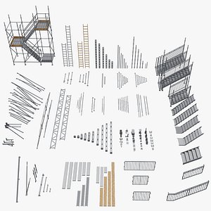 3D Cuplock Scaffolding Pack
