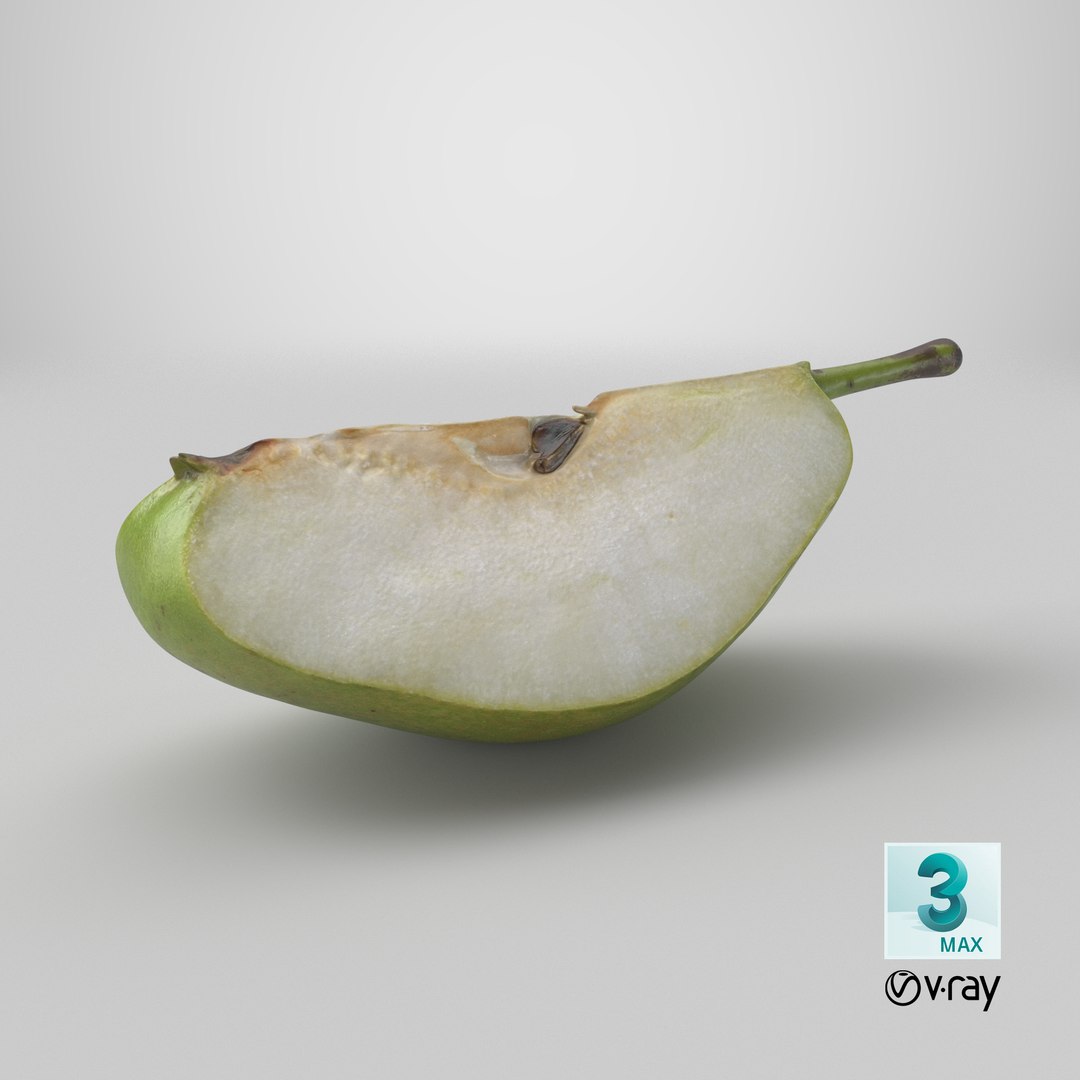 Pear Slice - 3D Scanned 3D model https://p.turbosquid.com/ts-thumb/L2/DUQimM/1K/stemcell_max_vray_render/png/1770220341/1920x1080/fit_q87/6f344ac0ad6ceef362cfe4fa097a21b8b3d48eaf/stemcell_max_vray_render.jpg