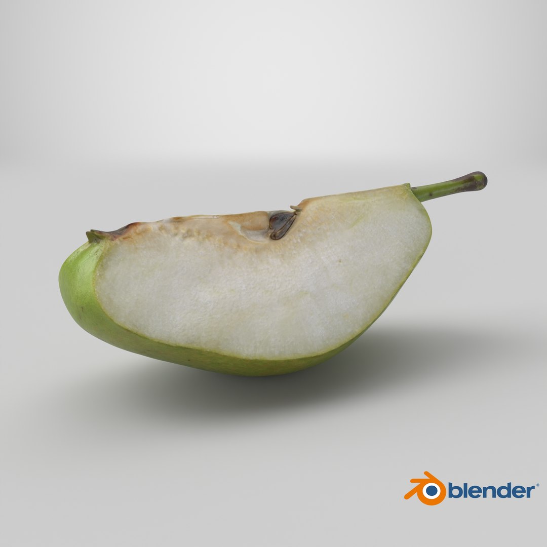 Pear Slice - 3D Scanned 3D model https://p.turbosquid.com/ts-thumb/L2/DUQimM/3u/stemcell_blender_cycles_render/png/1770220331/1920x1080/fit_q87/5a347fb4e7bf9c756097bd01cbfd7f7a70ce4ad9/stemcell_blender_cycles_render.jpg