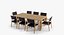Maze Dining Chair Teak Tisch