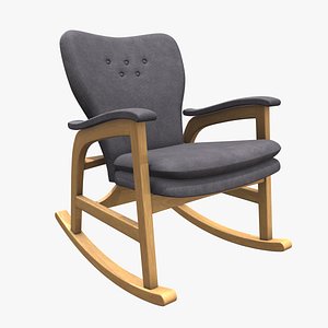 Rocking chair 17 3D