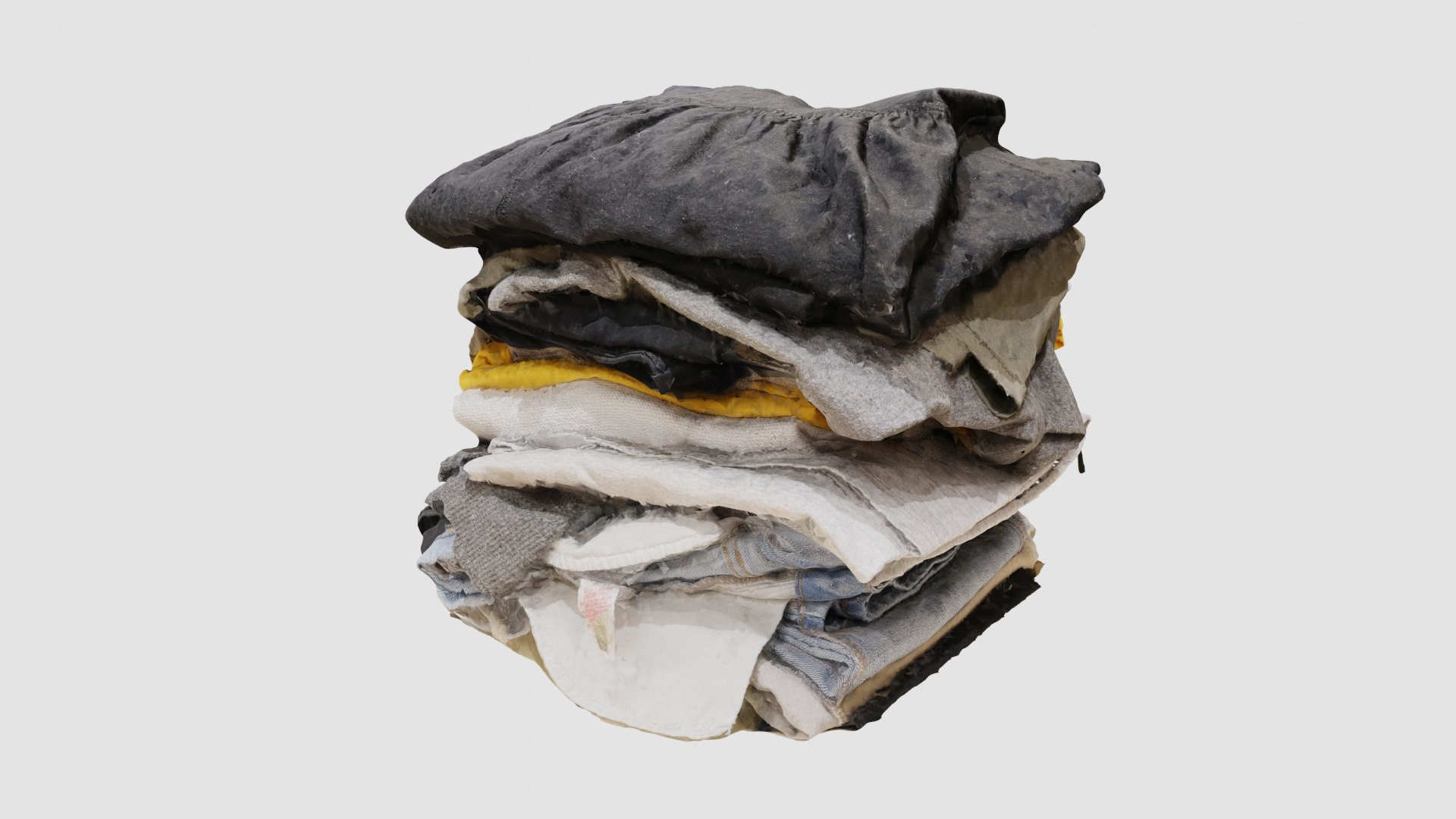 Clothes pile 3D TurboSquid 1683325