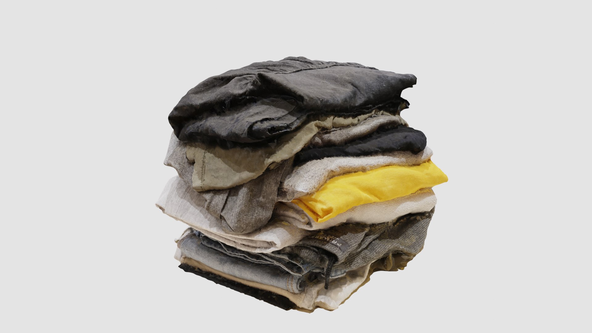 Clothes pile 3D TurboSquid 1683325