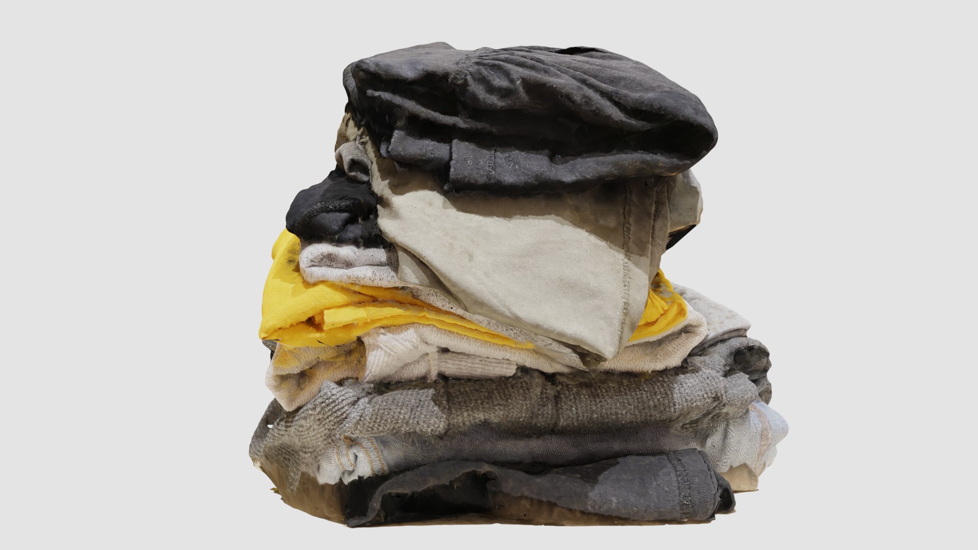 Clothes pile 3D TurboSquid 1683325