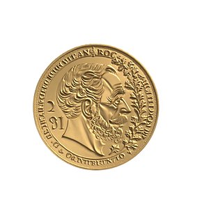 Ancient coin-01 3D print model 3D model