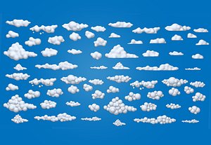 Clouds Cartoon 02