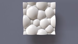 3D wall panels pack niron model
