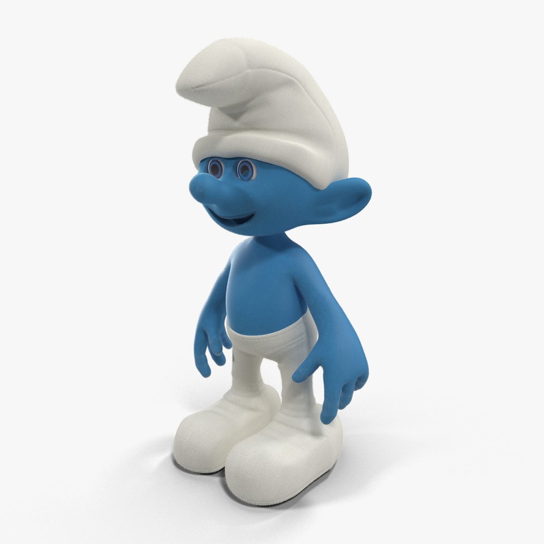 clumsy modeled 3d model