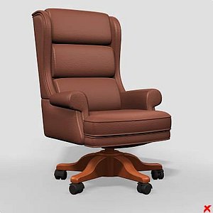 armchair swivel chair 3d max