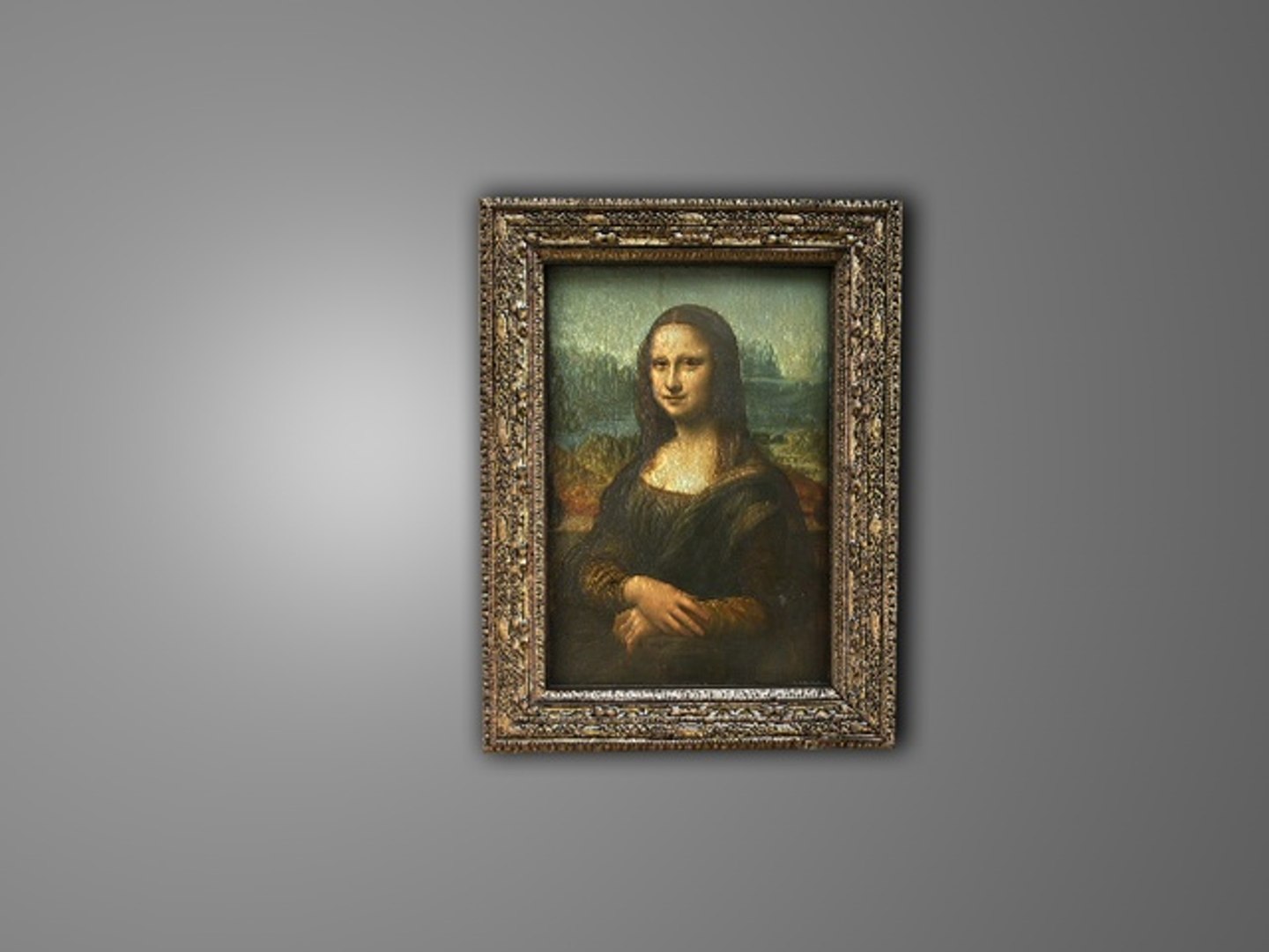 3d Mona Lisa