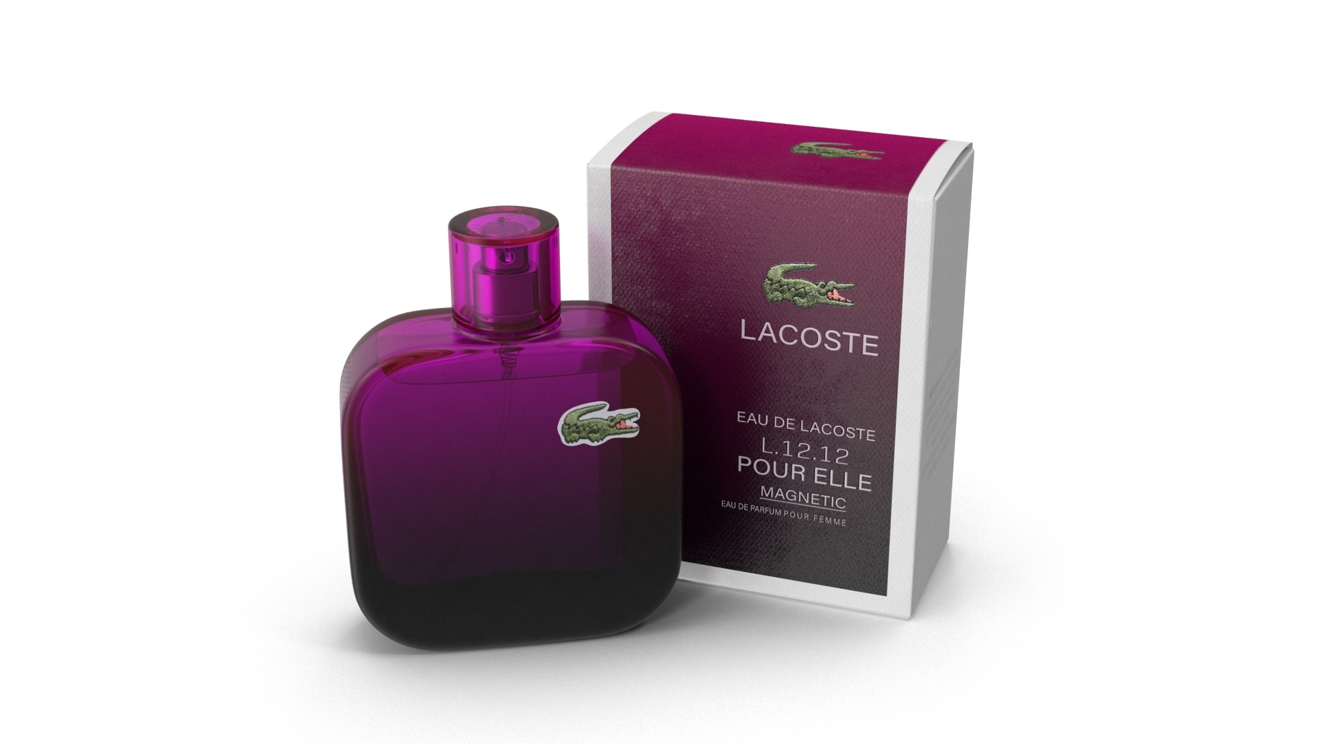 Lacoste L 12 12 Pour Elle Magnetic 3D Model TurboSquid 1757691