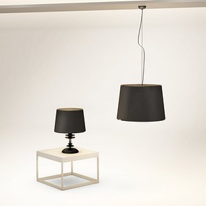 elegant lamps 3d max