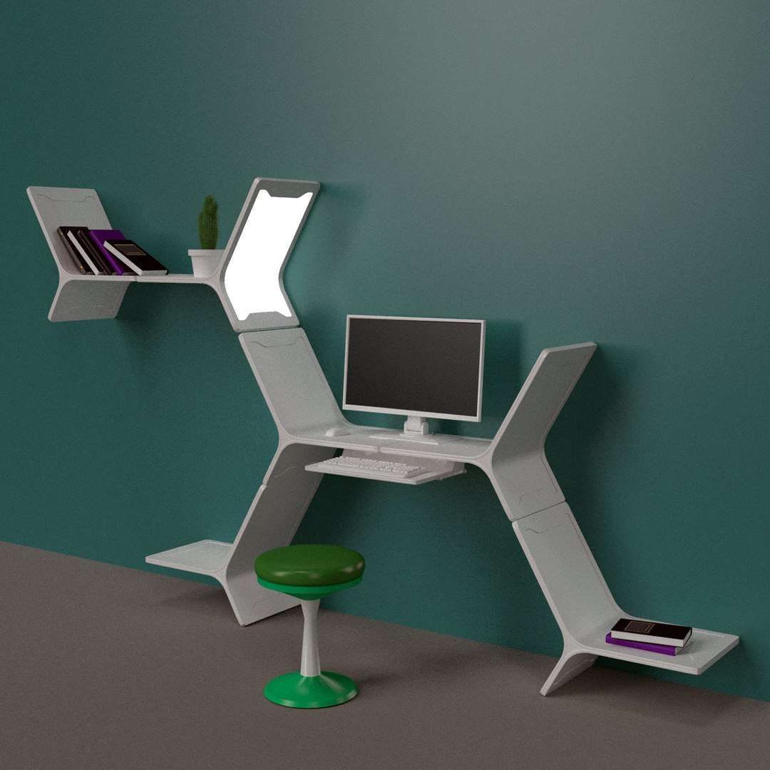 3D Model Modules Shelves - TurboSquid 1301715