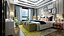 Conception de chambre d'enfant de style américain modèle 3D