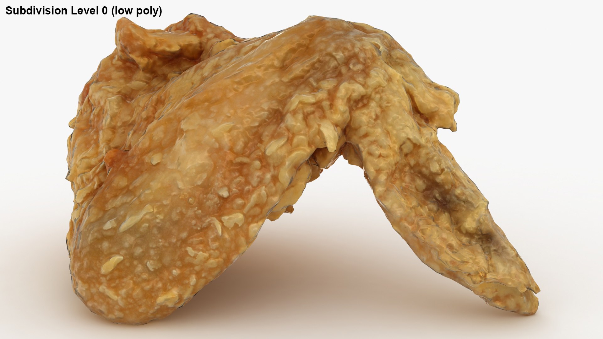 3D crispy chicken wing model https://p.turbosquid.com/ts-thumb/L3/6WoZ9V/mr/lemon_rr_24/jpg/1614095716/1920x1080/fit_q87/e6f7e90d1a3b79fe9261fa1bdbd1dc10d48466da/lemon_rr_24.jpg