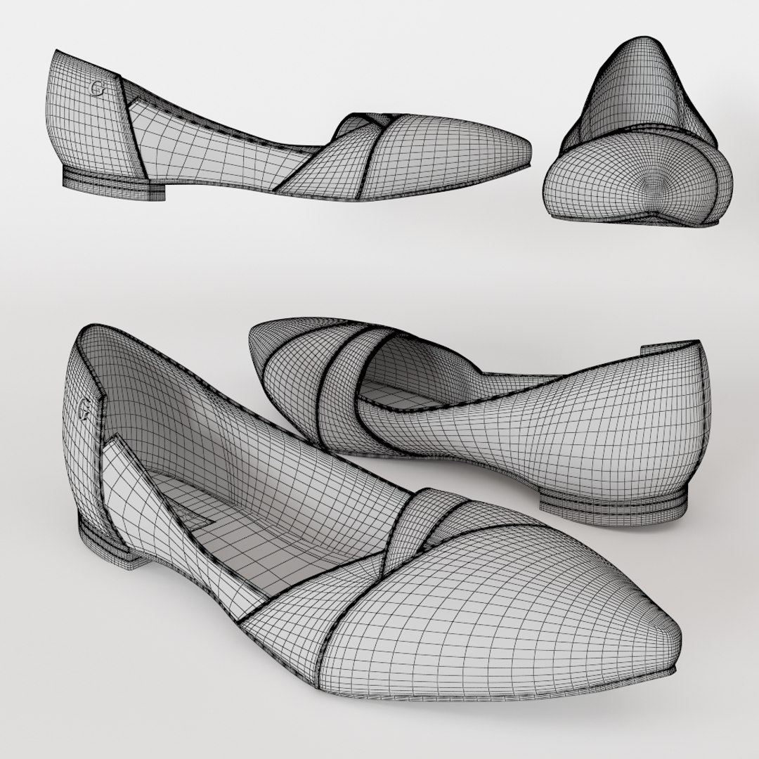 Shoe Model - TurboSquid 1177376