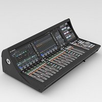 Yamaha DM7-EX Digital Mixing Console with Expansion Controller 3D model