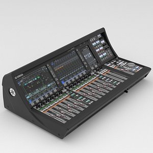 Yamaha DM7-EX Digital Mixing Console with Expansion Controller 3D model