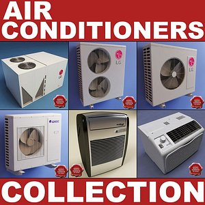 air conditioners v2 c4d
