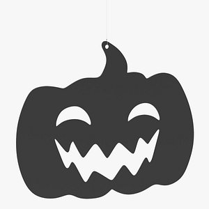 3D Pumpkin Shape Decoration
