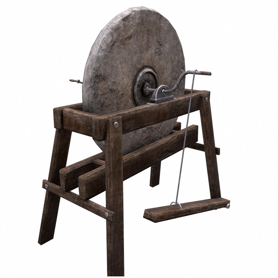 3D Grindstone Grind Stone - TurboSquid 1321569