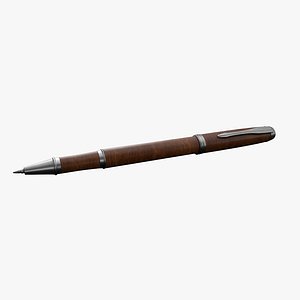 Wooden Pen 3D model