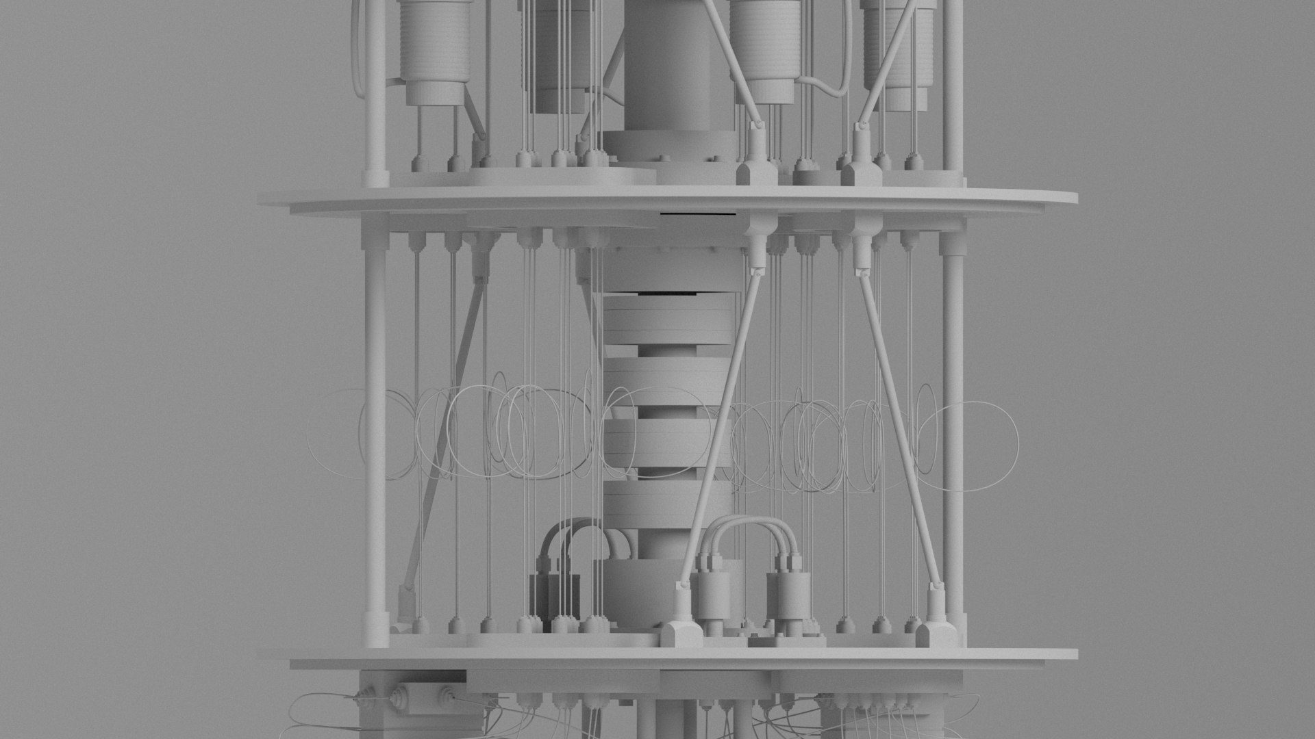 Quantum Computer 3D Model - TurboSquid 2197129