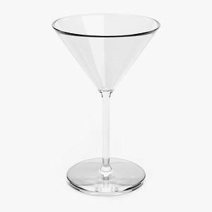 cocktail glass model