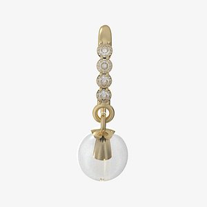 3D Earring 153 model