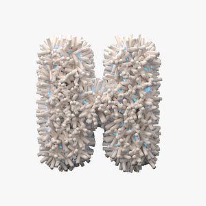 3D light letter model