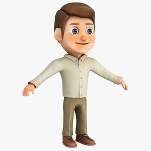 Cartoon Man Father