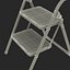 Escalera de paso 3 modelo 3D aparejado