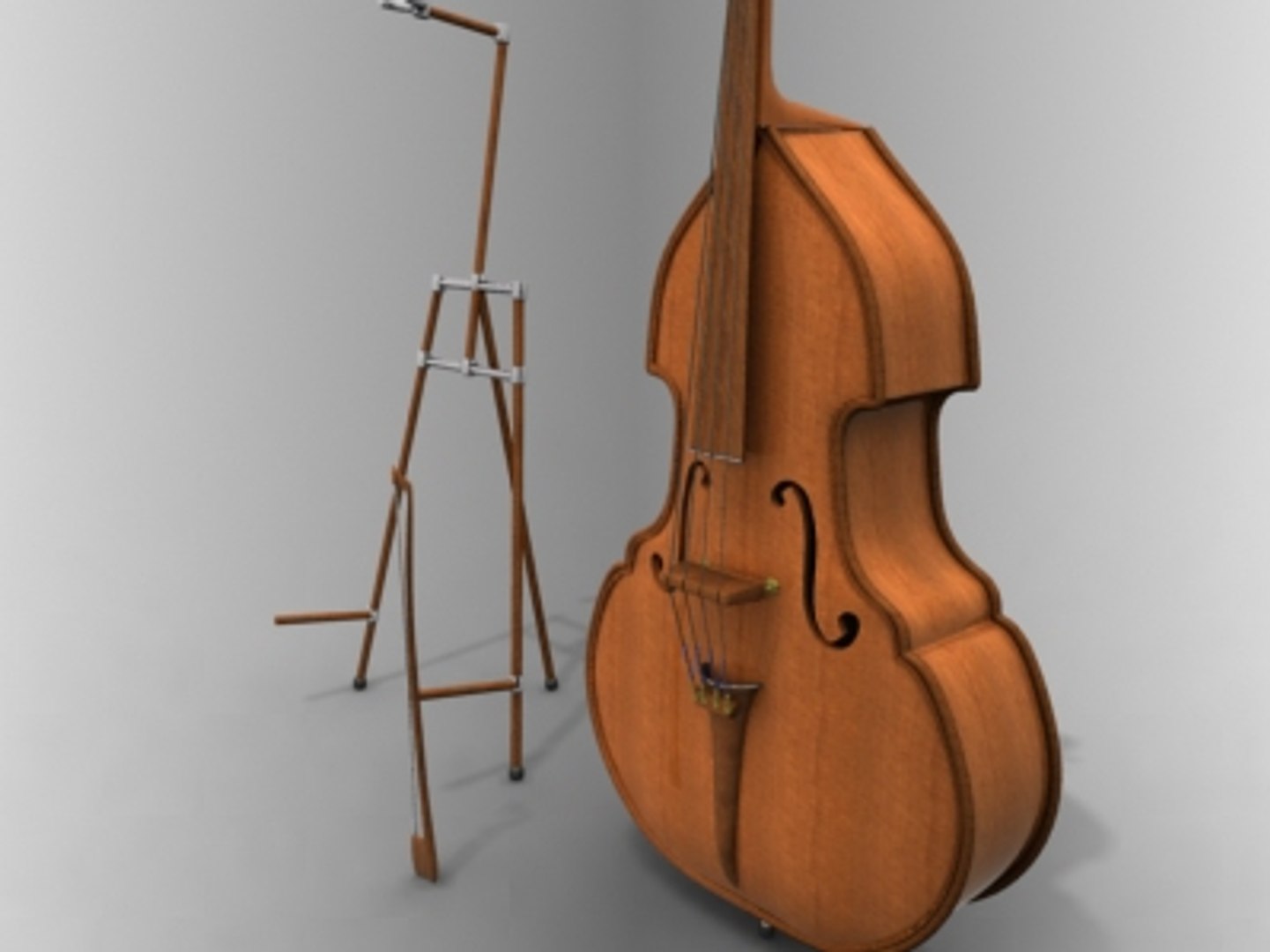 maya musical instrument contrabass double bass