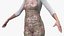Jardinier Asiatique Femme Rigged