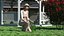 Jardinier Asiatique Femme Rigged