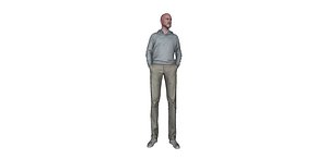barbie ken 3d obj
