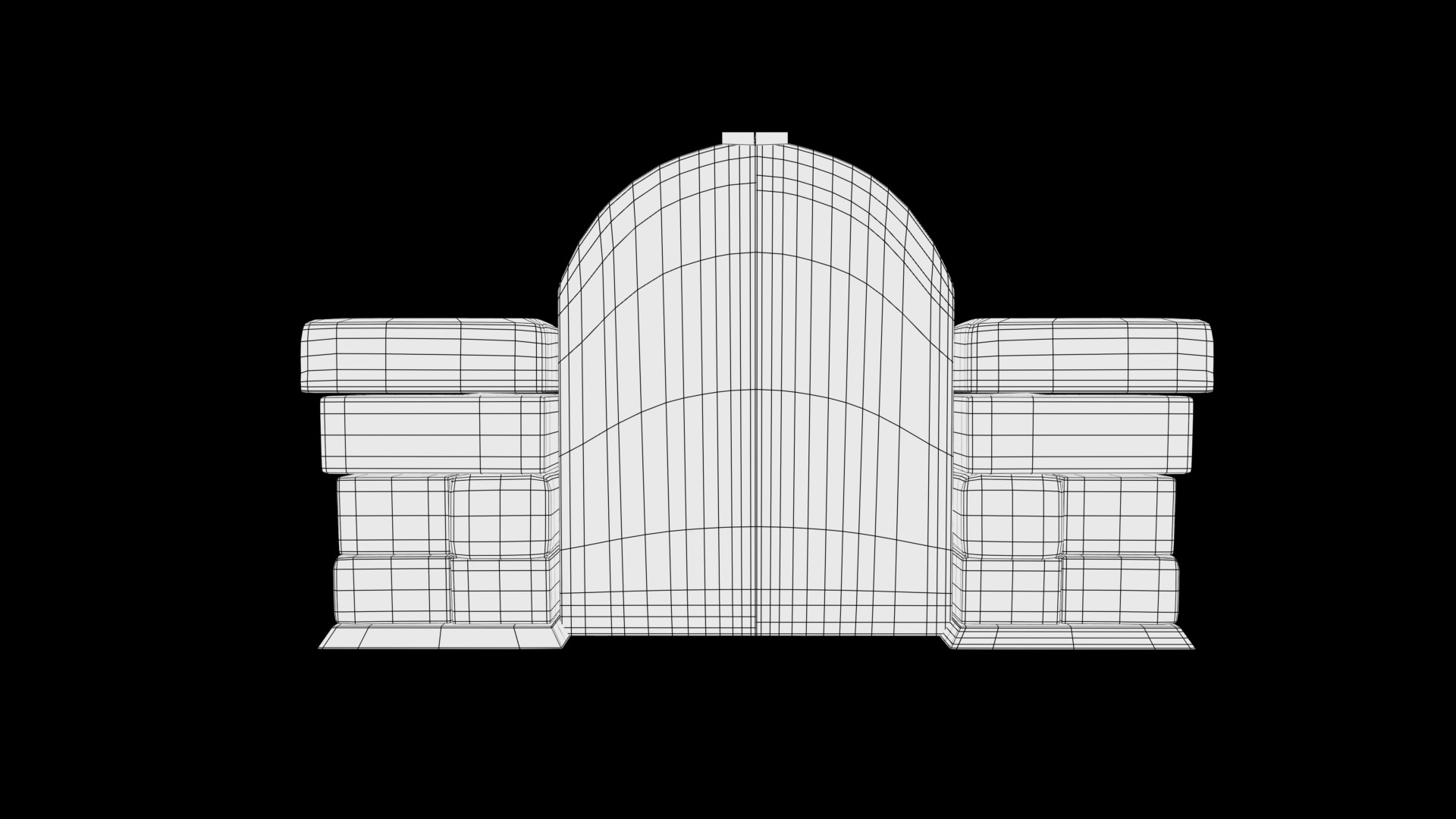 3D Model Gate Stylized - TurboSquid 1839490