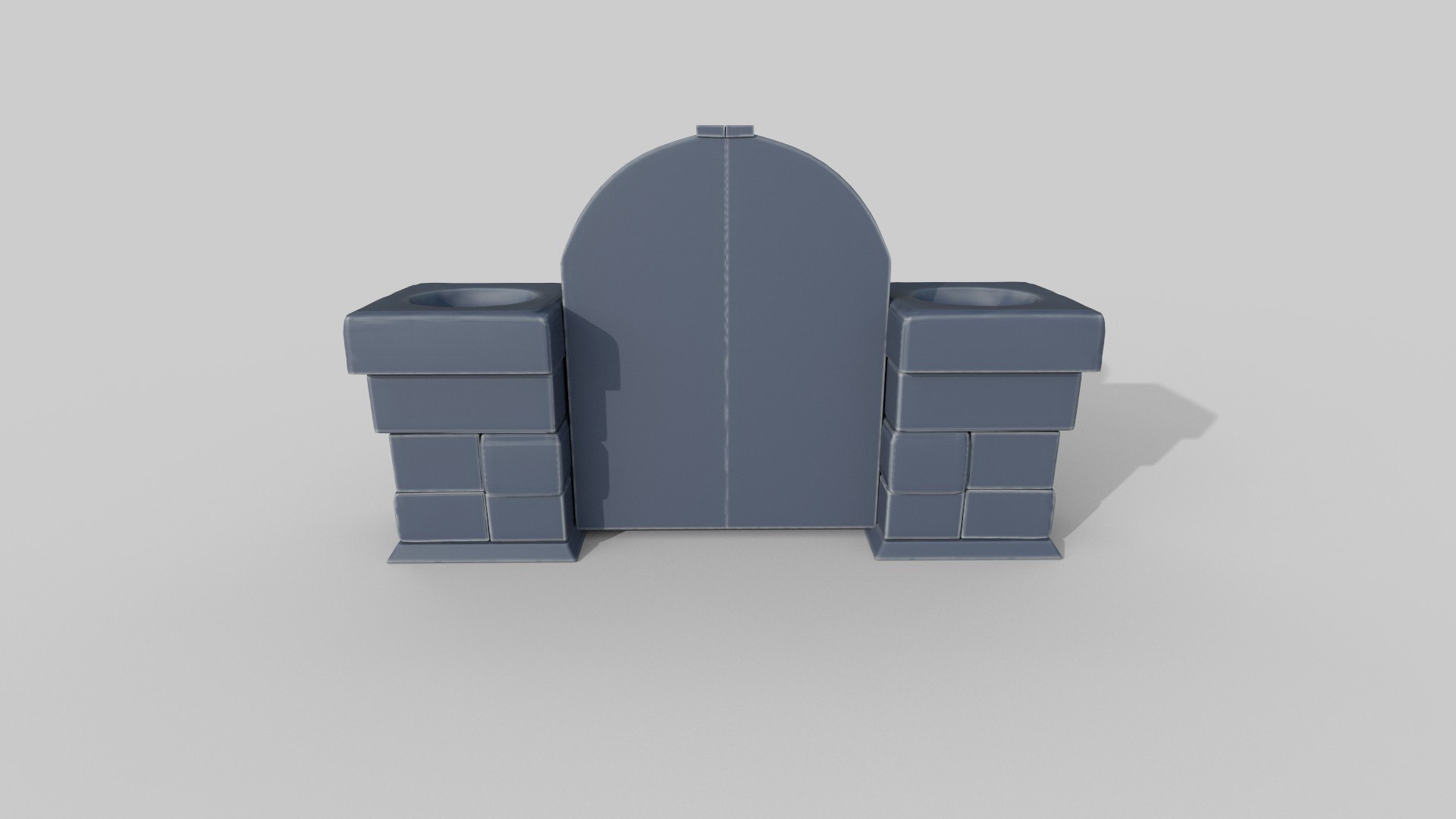 3D Model Gate Stylized - TurboSquid 1839490