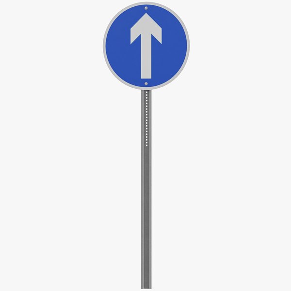 3D Traffic Sign 11