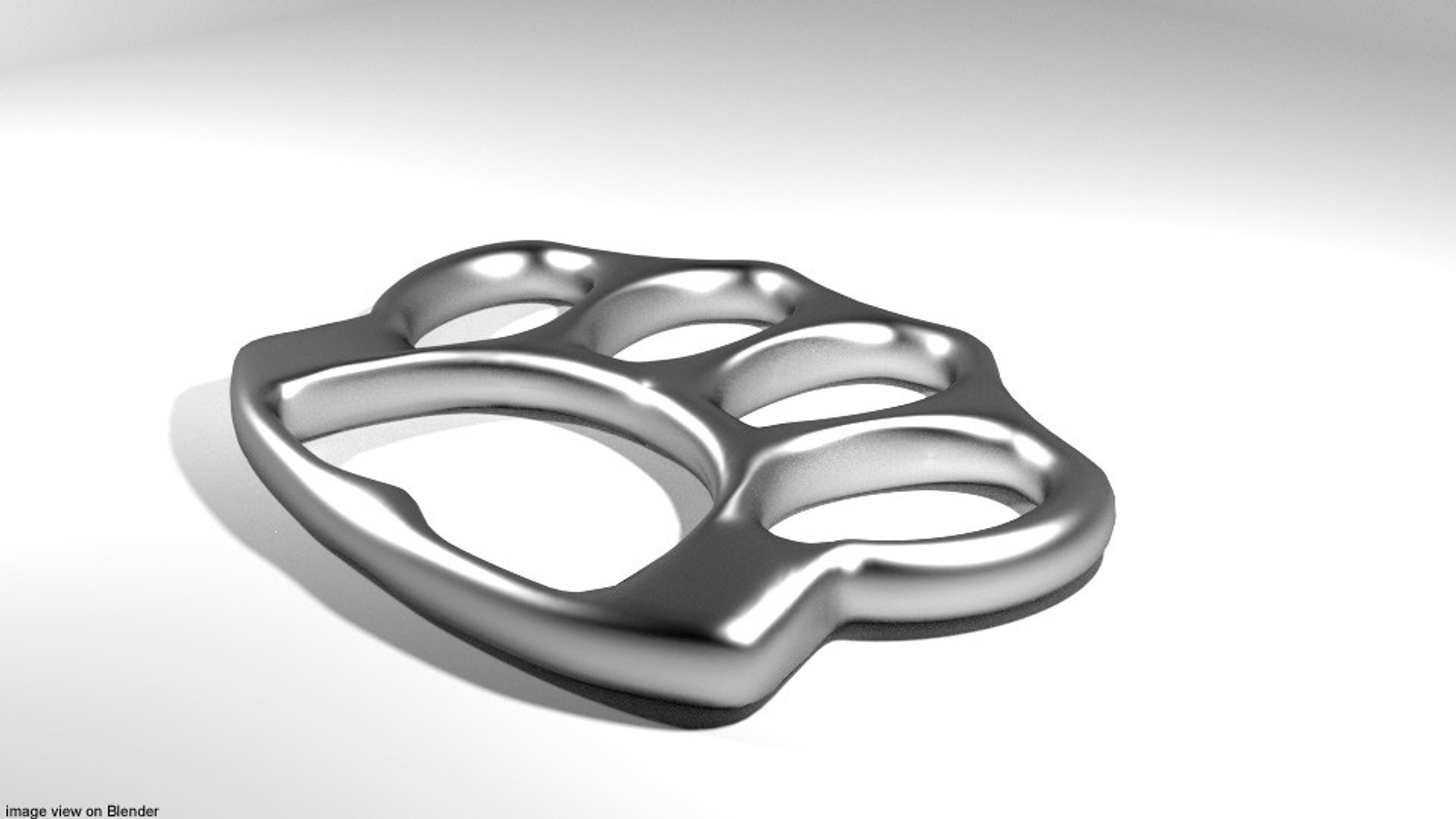 3D Model Brass Knuckle TurboSquid 1275105