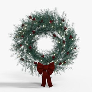 Wreath Low-poly