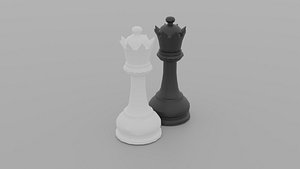 3D queen model