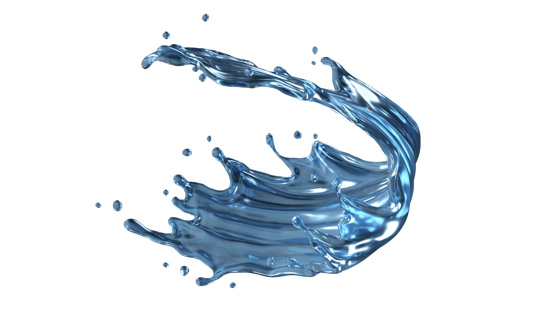 3D Splash Water 23 - TurboSquid 2177446