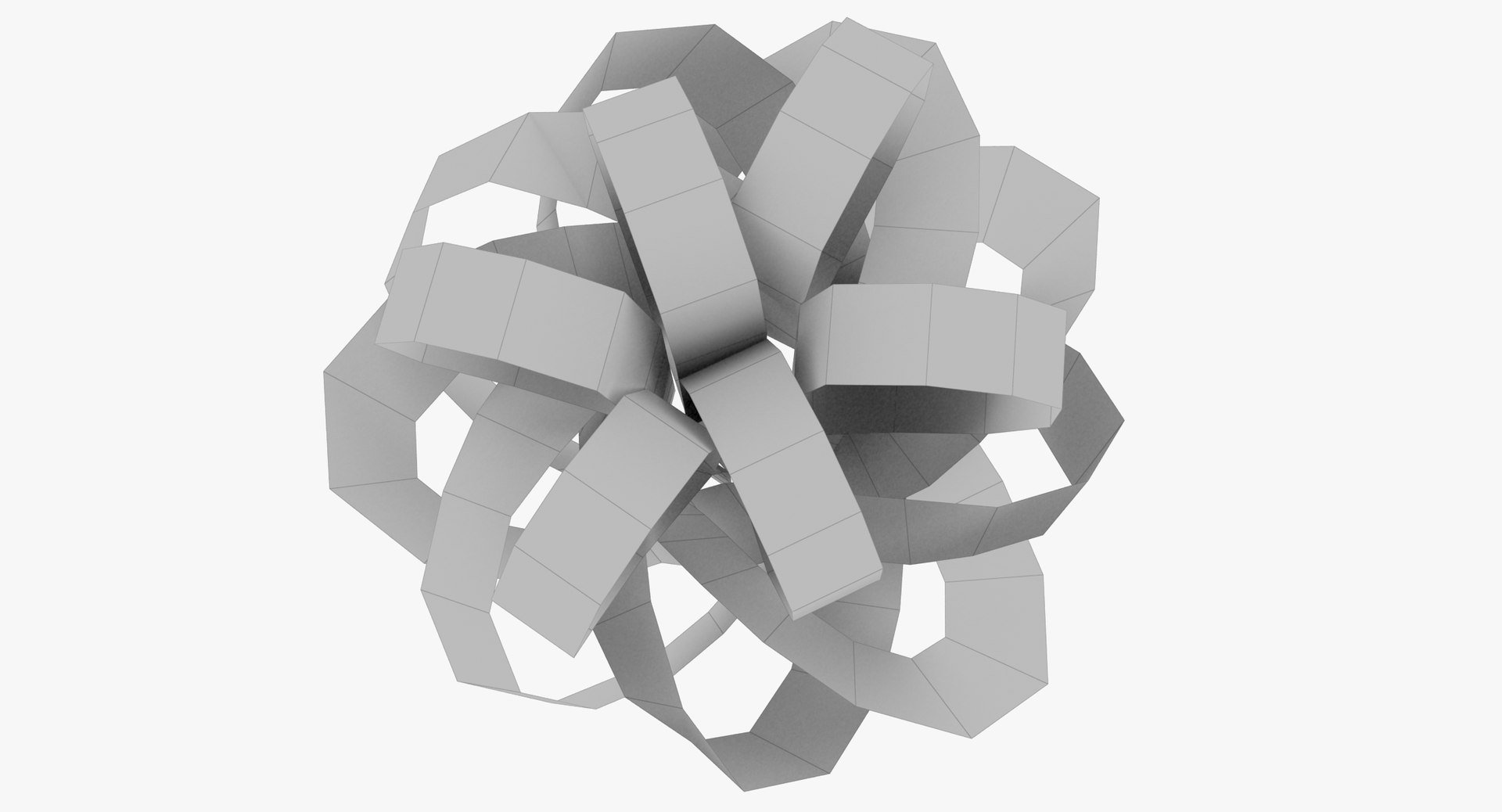 Gift bow model - TurboSquid 1407134