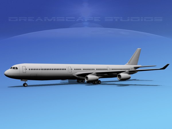 modelo 3d Airbus A340-600 SS - TurboSquid 1031189