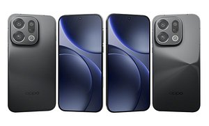 3D OPPO Find X9 Fog Black